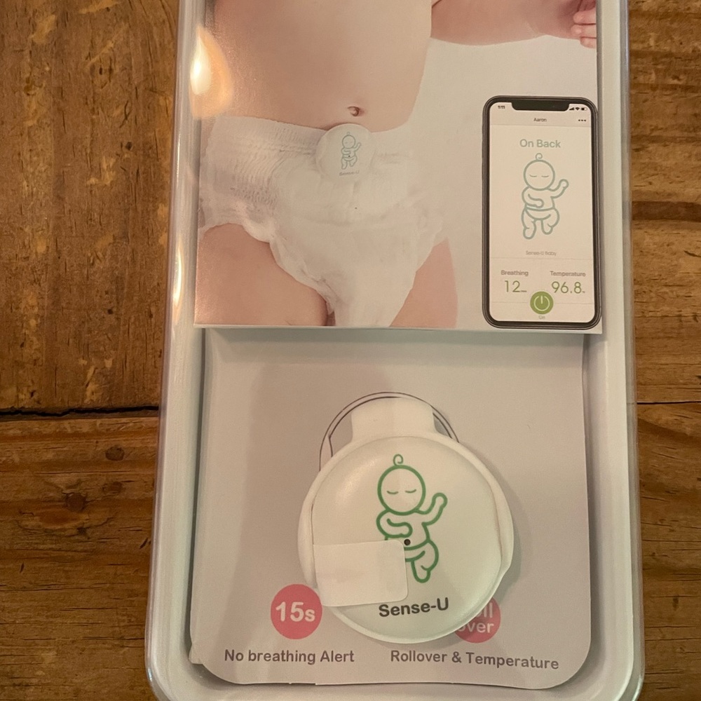 Sense U baby breathing monitor